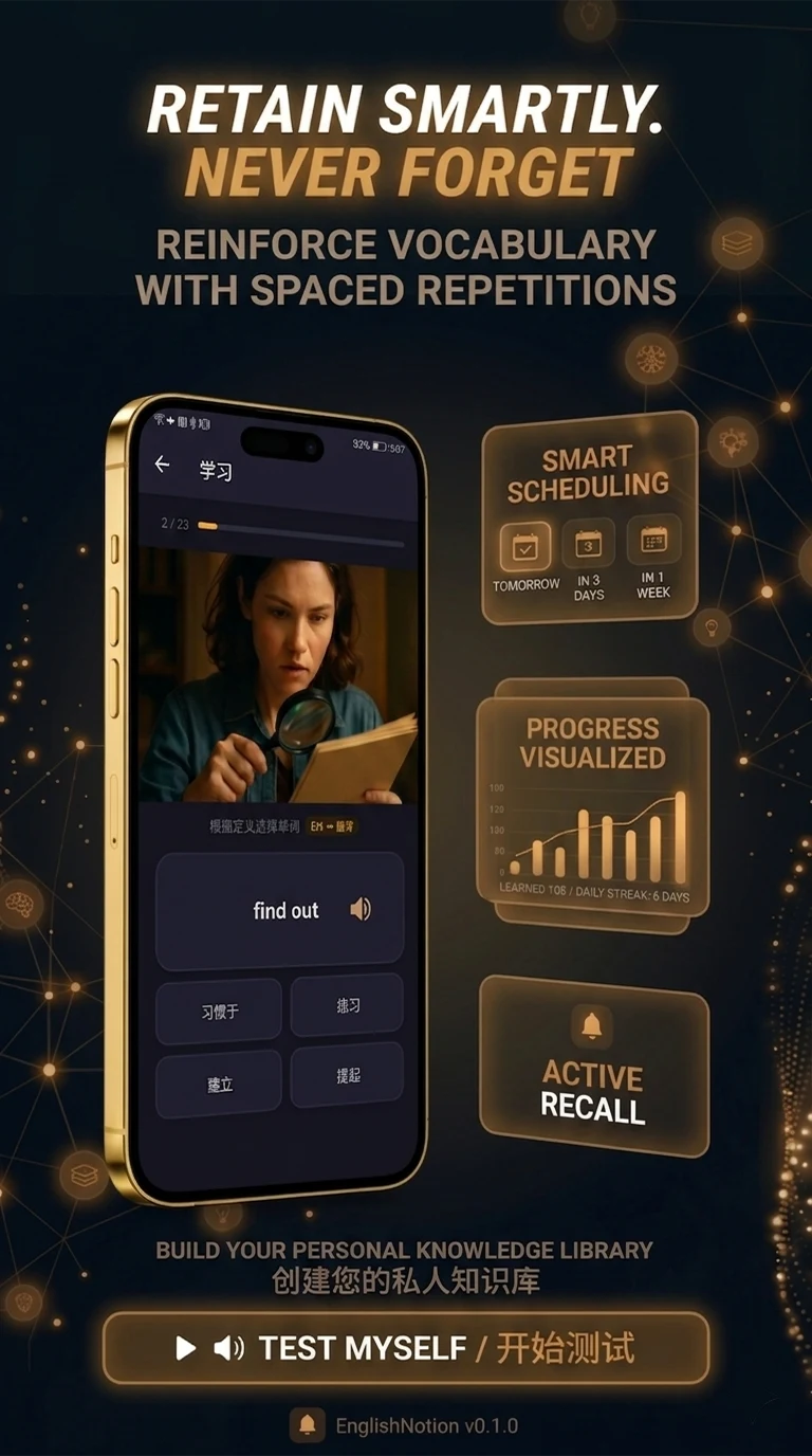 English Notion — Vocabulary AI screenshot